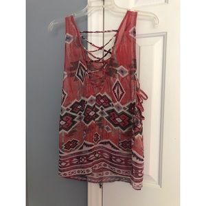 Transparent Tribal Coral Tank